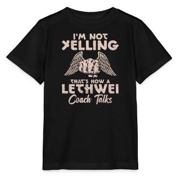 „ich Schreie Nicht, So Redet Ein - Stanley/Stella Kinder T-Shirt MINI CREATOR  - Schwarz - Vorne - Mikhail (115cm)
