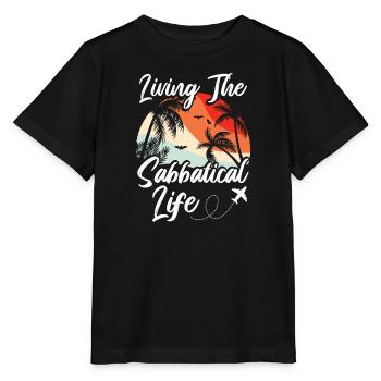 Vivre la vie sabbatique - T-shirt bio MINI CREATOR Stanley/Stella Enfant - noir - Devant - Mikhail (115cm)