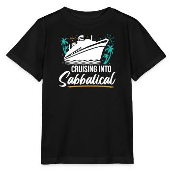 Croisière sabbatique - T-shirt bio MINI CREATOR Stanley/Stella Enfant - noir - Devant - Mikhail (115cm)