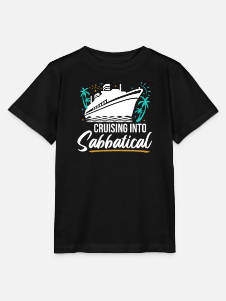 Cruising Into Sabbatical - Stanley/Stella Kinder T-Shirt MINI CREATOR  - Schwarz