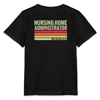 Limited Edition for Nursing Home Managers - Stanley/Stella MINI CREATOR Kids’ T-Shirt - black - Front - Mikhail (115cm)