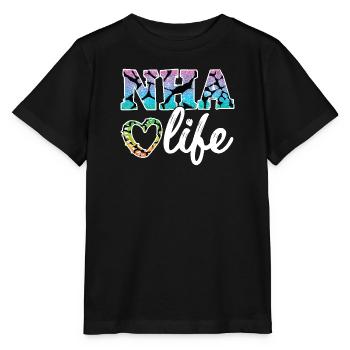 La vie d’administrateur d’une maison de retraite - T-shirt bio MINI CREATOR Stanley/Stella Enfant - noir - Devant - Mikhail (115cm)