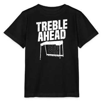 Pedal Steel Gitarre Höhen Voraus - Stanley/Stella Kinder T-Shirt MINI CREATOR  - Schwarz - Vorne - Mikhail (115cm)