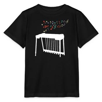 Ich Spiele Pedal-steel-gitarre, Was Ist Deine - Stanley/Stella Kinder T-Shirt MINI CREATOR  - Schwarz - Vorne - Mikhail (115cm)