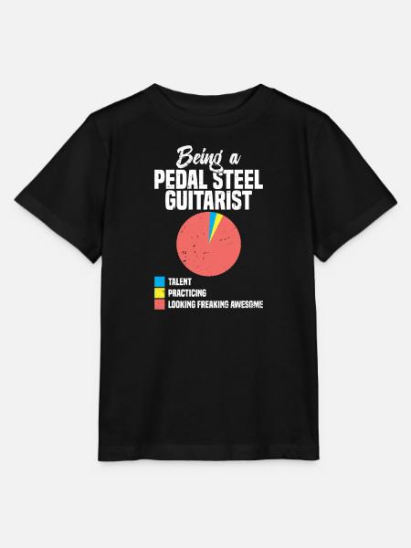 Ich Empfehle Nicht, Meine Pedal -stahl -gitarre - Stanley/Stella Kinder T-Shirt MINI CREATOR  - Schwarz