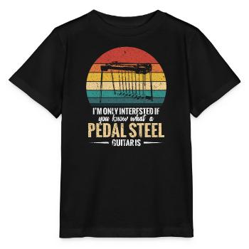 Ich Bin Nur Interessiert, Wenn Sie Wissen, Was Ein - Stanley/Stella Kinder T-Shirt MINI CREATOR  - Schwarz - Vorne - Mikhail (115cm)