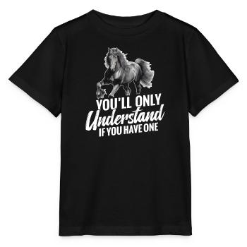 Sie Werden Nur Verstehen, Ob Sie Einen Haben - Stanley/Stella Kinder T-Shirt MINI CREATOR  - Schwarz - Vorne - Mikhail (115cm)