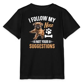 Je suis mon nez, pas vos suggestions - T-shirt bio MINI CREATOR Stanley/Stella Enfant - noir - Devant - Mikhail (115cm)