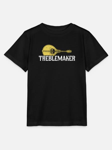 Treblemaker, Mandoline - Stanley/Stella Kinder T-Shirt MINI CREATOR - Schwarz