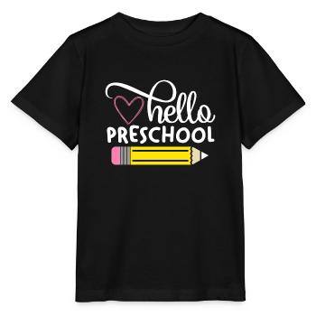 Bonjour préscolaire - T-shirt bio MINI CREATOR Stanley/Stella Enfant - noir - Devant - Mikhail (115cm)
