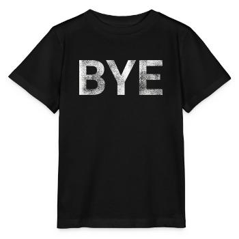 BYE - Stanley/Stella MINI CREATOR Kids’ T-Shirt - black - Front - Mikhail (115cm)