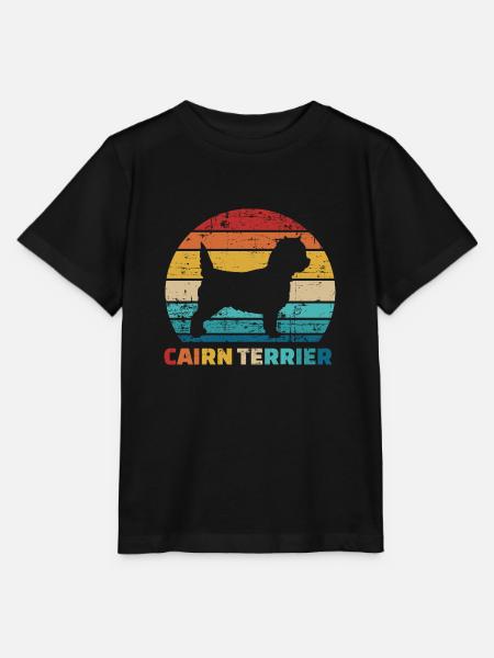 Cairn Terrier - Stanley/Stella Kinder T-Shirt MINI CREATOR - Schwarz