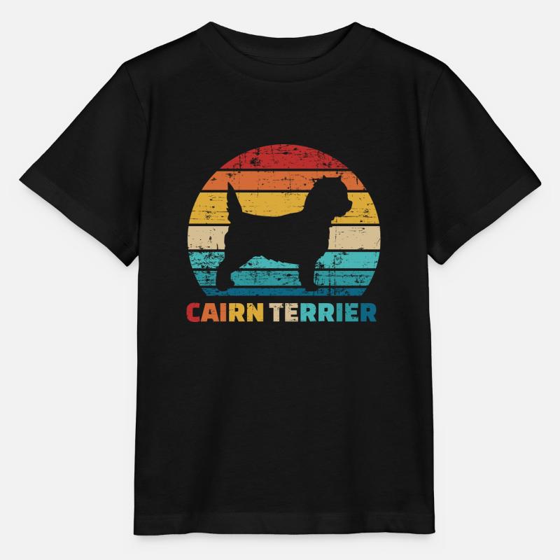 Cairn Terrier - Stanley/Stella Kinder T-Shirt MINI CREATOR  - Schwarz