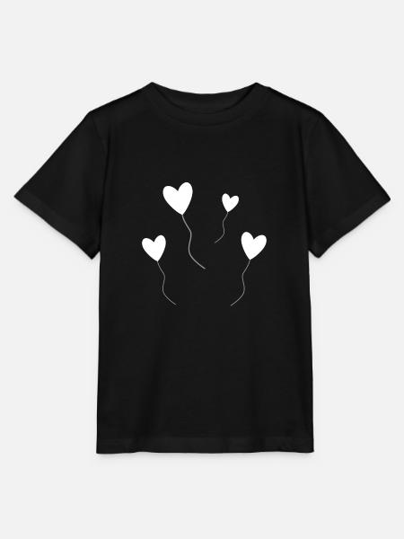 ballons - T-shirt bio MINI CREATOR Stanley/Stella Enfant - noir