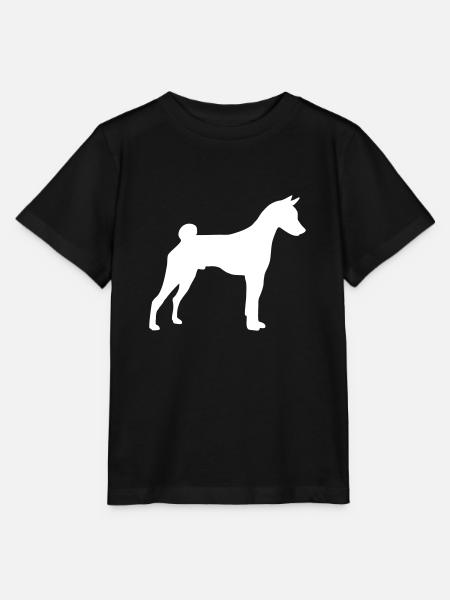 Basenji - Stanley/Stella Kinder T-Shirt MINI CREATOR - Schwarz
