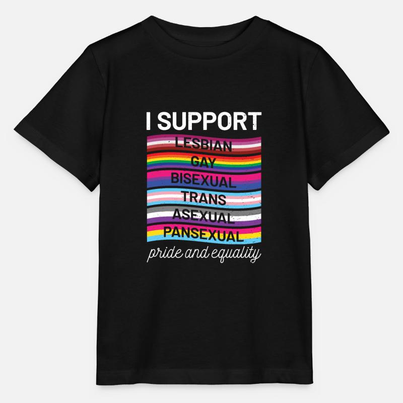 lgbt - Stanley/Stella MINI CREATOR Kids’ T-Shirt - black