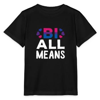 lgBT - Stanley/Stella MINI CREATOR Kids’ T-Shirt - black - Front - Mikhail (115cm)