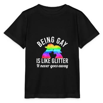 lgBT - Stanley/Stella Kinder T-Shirt MINI CREATOR  - Schwarz - Vorne - Mikhail (115cm)