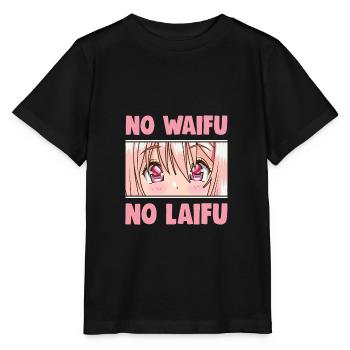 Funny otaku anime manga gag - Stanley/Stella MINI CREATOR Kids’ T-Shirt - black - Front - Mikhail (115cm)