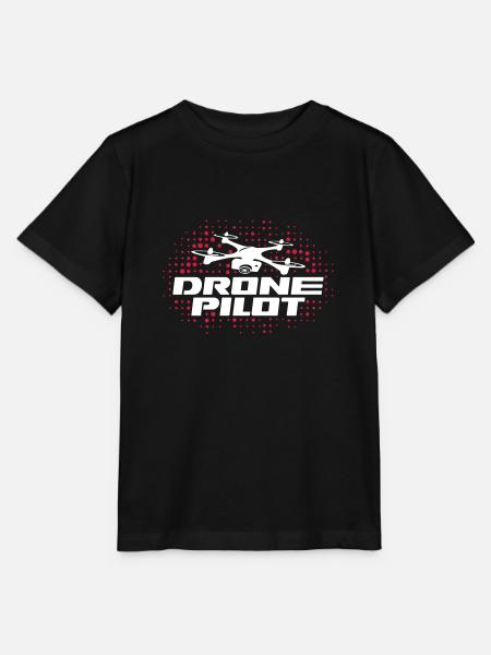 drone pilot - Stanley/Stella Kinder T-Shirt MINI CREATOR - Schwarz
