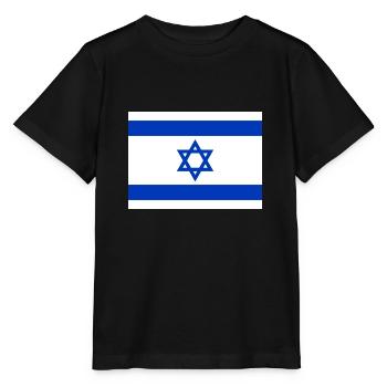 Israel - Stanley/Stella Kinder T-Shirt MINI CREATOR  - Schwarz - Vorne - Mikhail (115cm)