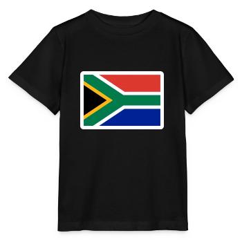Südafrika - Stanley/Stella Kinder T-Shirt MINI CREATOR  - Schwarz - Vorne - Mikhail (115cm)