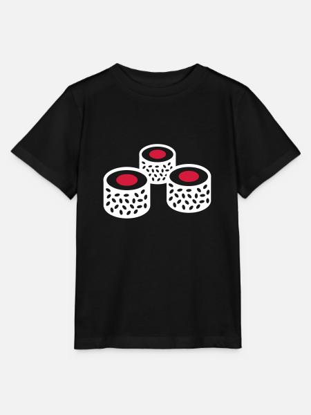 Sushi - Stanley/Stella Kinder T-Shirt MINI CREATOR - Schwarz