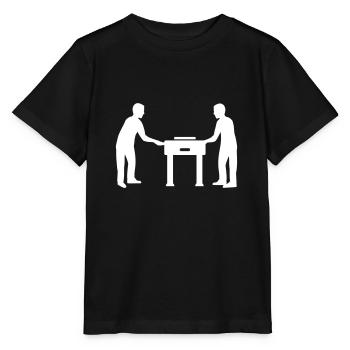 Tischkicker - Stanley/Stella Kinder T-Shirt MINI CREATOR  - Schwarz - Vorne - Mikhail (115cm)