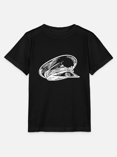 Casquette Costume Carénage de remplacement Casquette à visière - T-shirt bio MINI CREATOR Stanley/Stella Enfant - noir