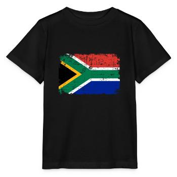 Afrique du Sud - T-shirt bio MINI CREATOR Stanley/Stella Enfant - noir - Devant - Mikhail (115cm)
