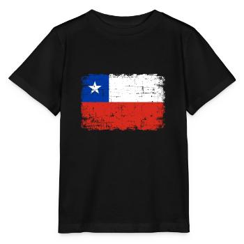 Chile - Stanley/Stella Kinder T-Shirt MINI CREATOR  - Schwarz - Vorne - Mikhail (115cm)