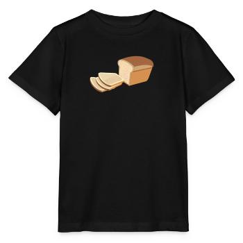 Pain pain pain pain grillé - T-shirt bio MINI CREATOR Stanley/Stella Enfant - noir - Devant - Mikhail (115cm)