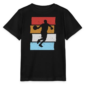 Basketteur Basketteur Sunset - T-shirt bio MINI CREATOR Stanley/Stella Enfant - noir - Devant - Mikhail (115cm)
