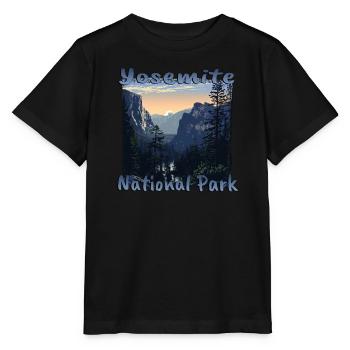 Yosemite Park: Grunge & Natural Wonders - Stanley/Stella MINI CREATOR Kids’ T-Shirt - black - Front - Mikhail (115cm)