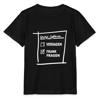 Frank - Stanley/Stella Kinder T-Shirt MINI CREATOR  - Schwarz - Vorne - Mikhail (115cm)