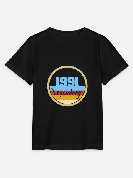 Legendary 1991 - Stanley/Stella Kinder T-Shirt MINI CREATOR - Schwarz
