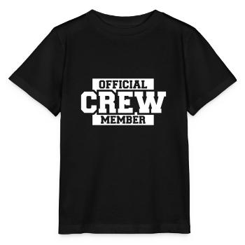 Équipage - T-shirt bio MINI CREATOR Stanley/Stella Enfant - noir - Devant - Mikhail (115cm)