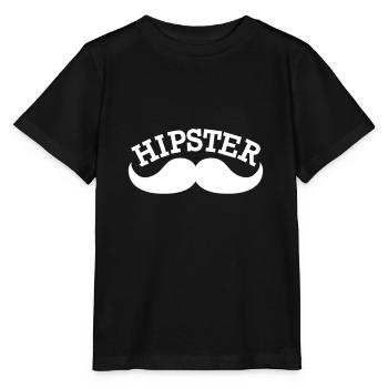 hipster - Stanley/Stella MINI CREATOR Kids’ T-Shirt - black - Front - Mikhail (115cm)