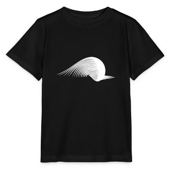 Gravitationsfeld Punkt in der Raumzeit Masse - Stanley/Stella Kinder T-Shirt MINI CREATOR  - Schwarz - Vorne - Mikhail (115cm)