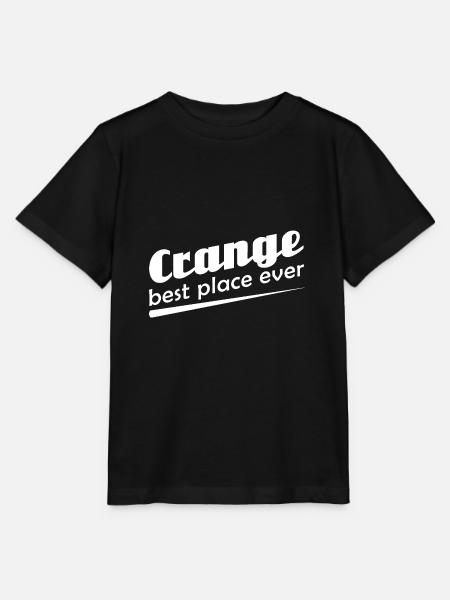 Crange - Stadt best place ever - Stanley/Stella Kinder T-Shirt MINI CREATOR - Schwarz