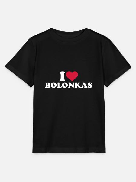 bolonka - Stanley/Stella MINI CREATOR lasten t-paita - musta