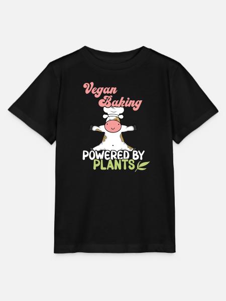 Powered by Plants - Stanley/Stella Kinder T-Shirt MINI CREATOR - Schwarz