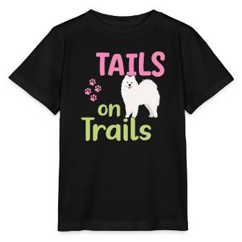Schwänze auf Trails - Stanley/Stella Kinder T-Shirt MINI CREATOR  - Schwarz - Vorne - Mikhail (115cm)