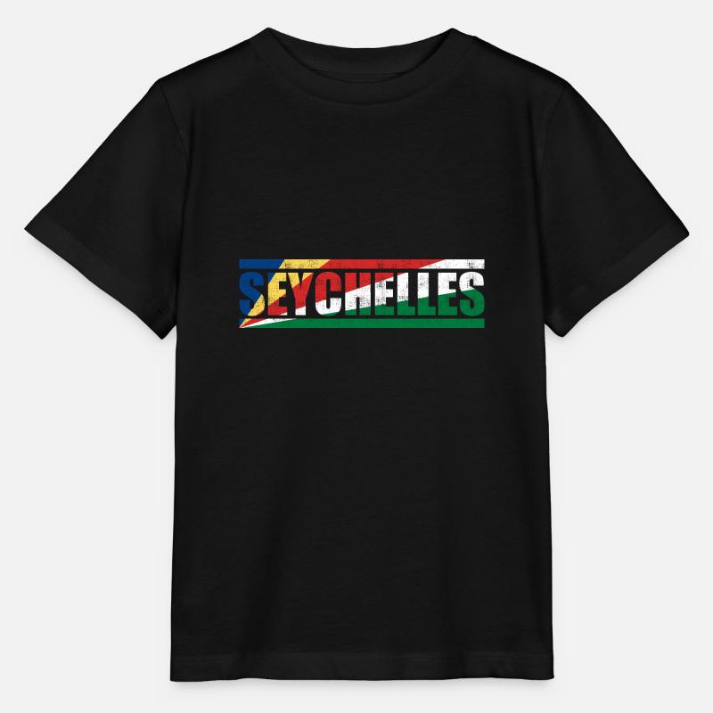 Seychelles - T-shirt bio MINI CREATOR Stanley/Stella Enfant - noir