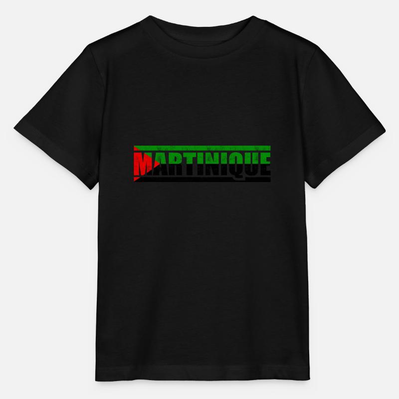 Martinique - T-shirt bio MINI CREATOR Stanley/Stella Enfant - noir