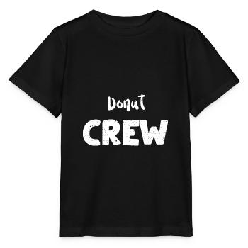 Donut Crew - Donut - T-shirt bio MINI CREATOR Stanley/Stella Enfant - noir - Devant - Mikhail (115cm)