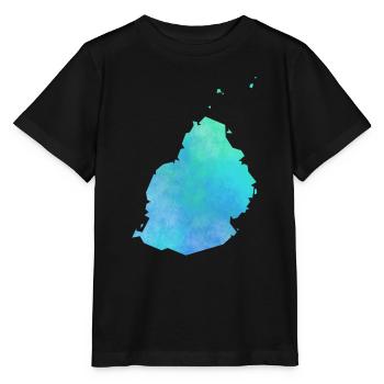 Mauritius - Stanley/Stella Kinder T-Shirt MINI CREATOR  - Schwarz - Vorne - Mikhail (115cm)