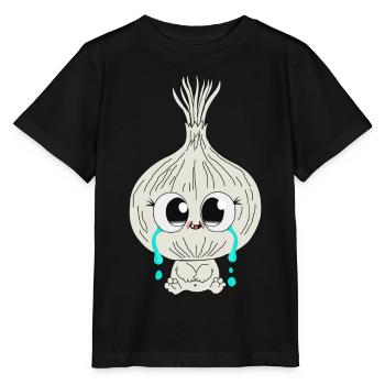 Oignon - T-shirt bio MINI CREATOR Stanley/Stella Enfant - noir - Devant - Mikhail (115cm)