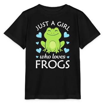 Grenouille grenouille - T-shirt bio MINI CREATOR Stanley/Stella Enfant - noir - Devant - Mikhail (115cm)