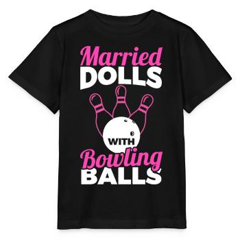 Bowler Woman - Stanley/Stella MINI CREATOR Kids’ T-Shirt - black - Front - Mikhail (115cm)